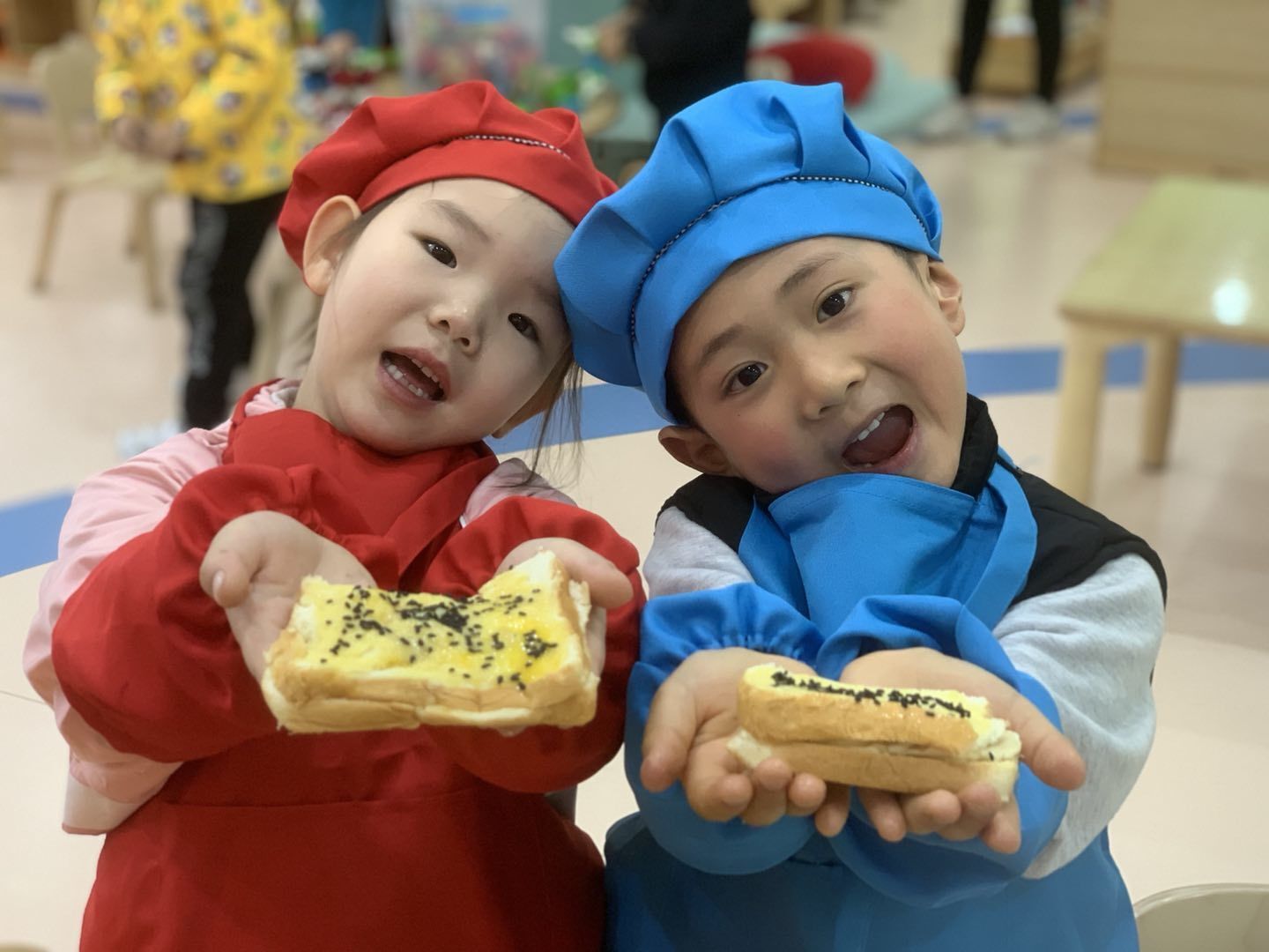 合肥市庐阳实验幼儿园教育集团四里河畔园：美味香蕉芝士吐司