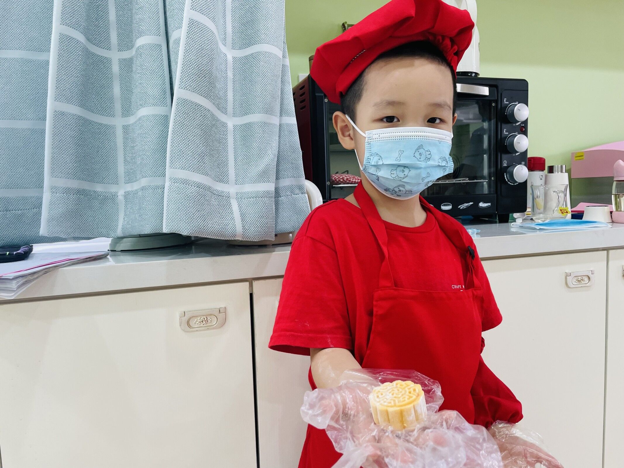 合肥市庐阳实验幼儿园教育集团四里河畔园：中秋美食烘焙